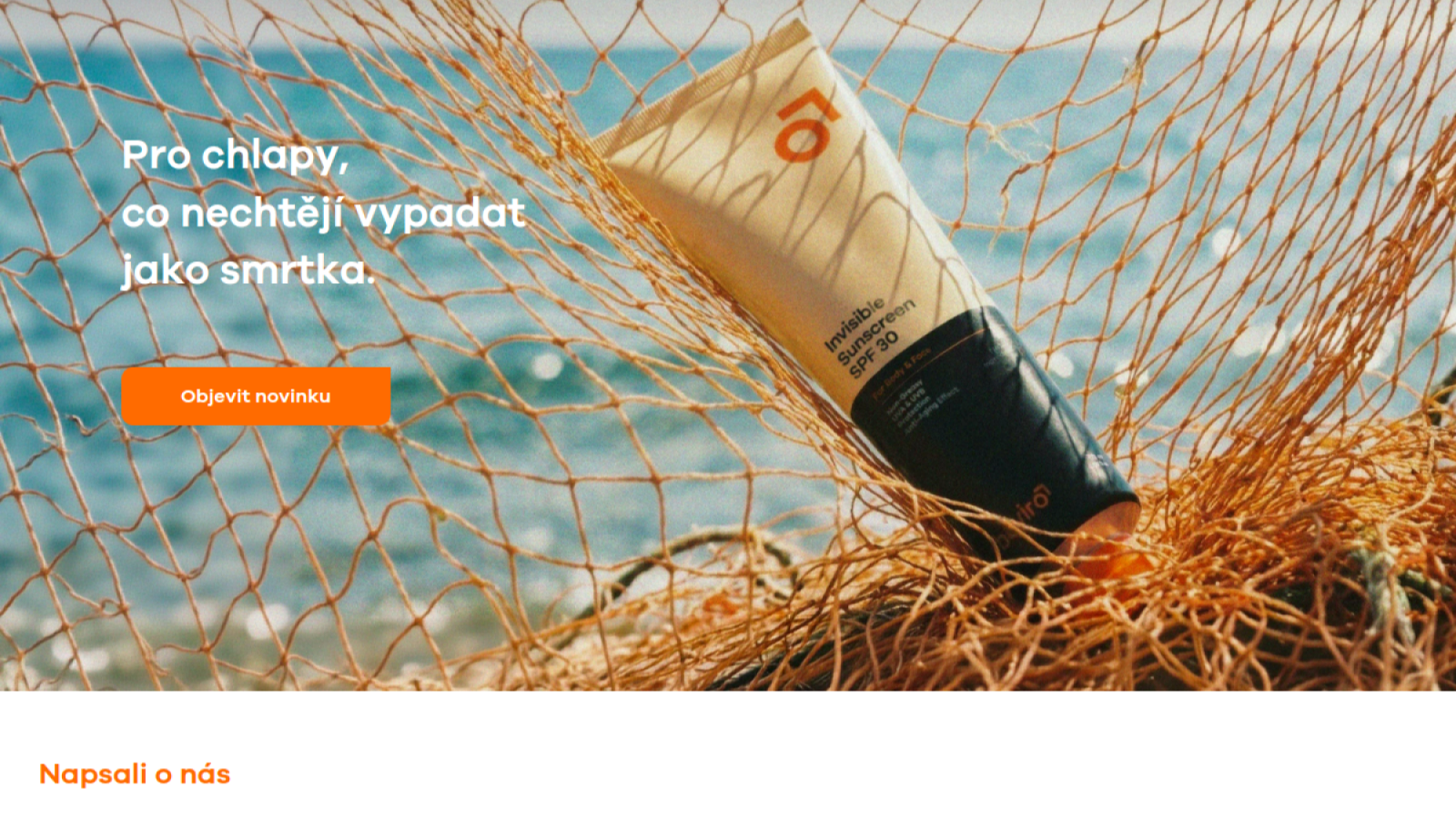 Beviro — men's grooming brand storefront